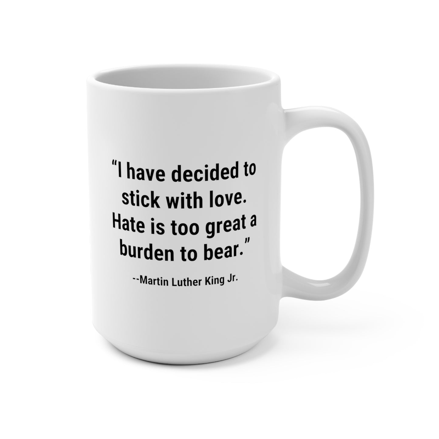 "Stick with Love" Heartitude Mug (50% to charity)