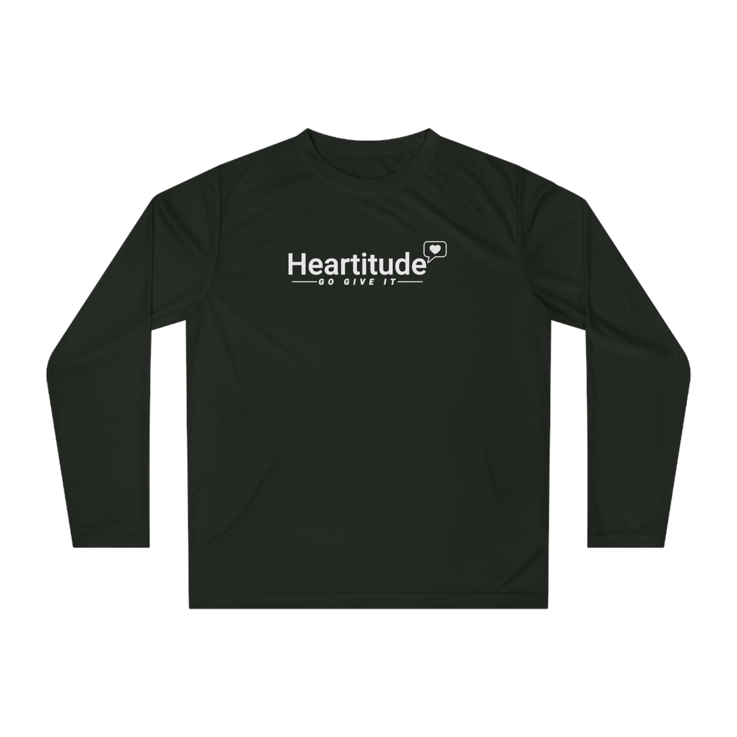 Heartitude Unisex Performance Long Sleeve Shirt (50% to charity)