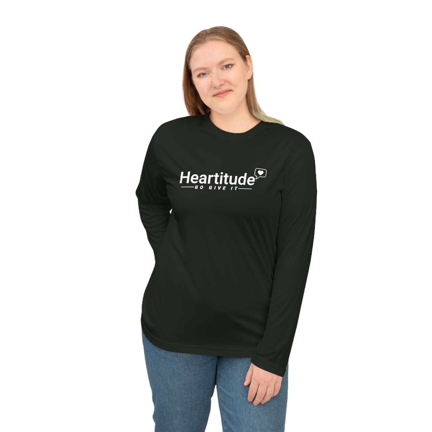 Heartitude Unisex Performance Long Sleeve Shirt (50% to charity)