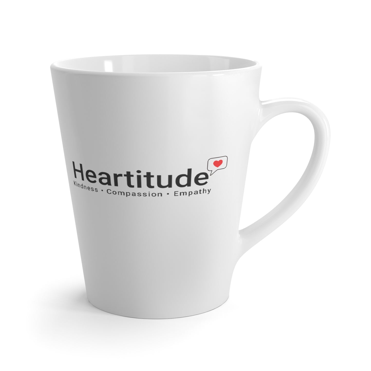 A Cup of Heartitude Latte Mug (50% to charity)