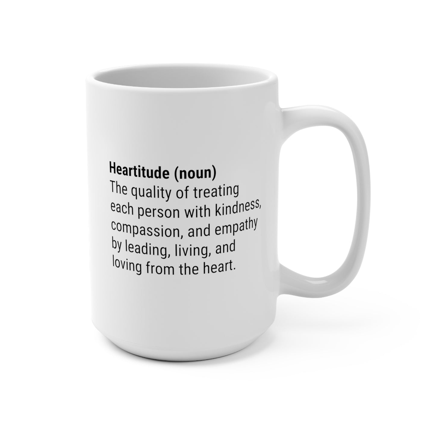 Heartitude Defined Mug (50% to charity)
