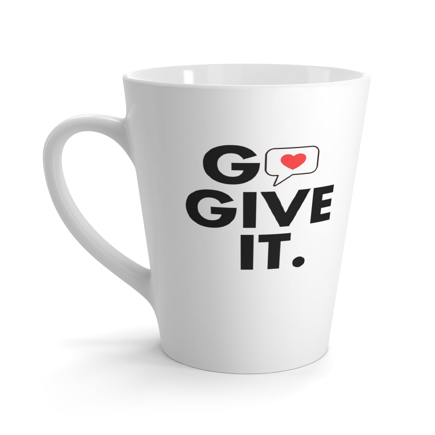 A Cup of Heartitude Latte Mug (50% to charity)