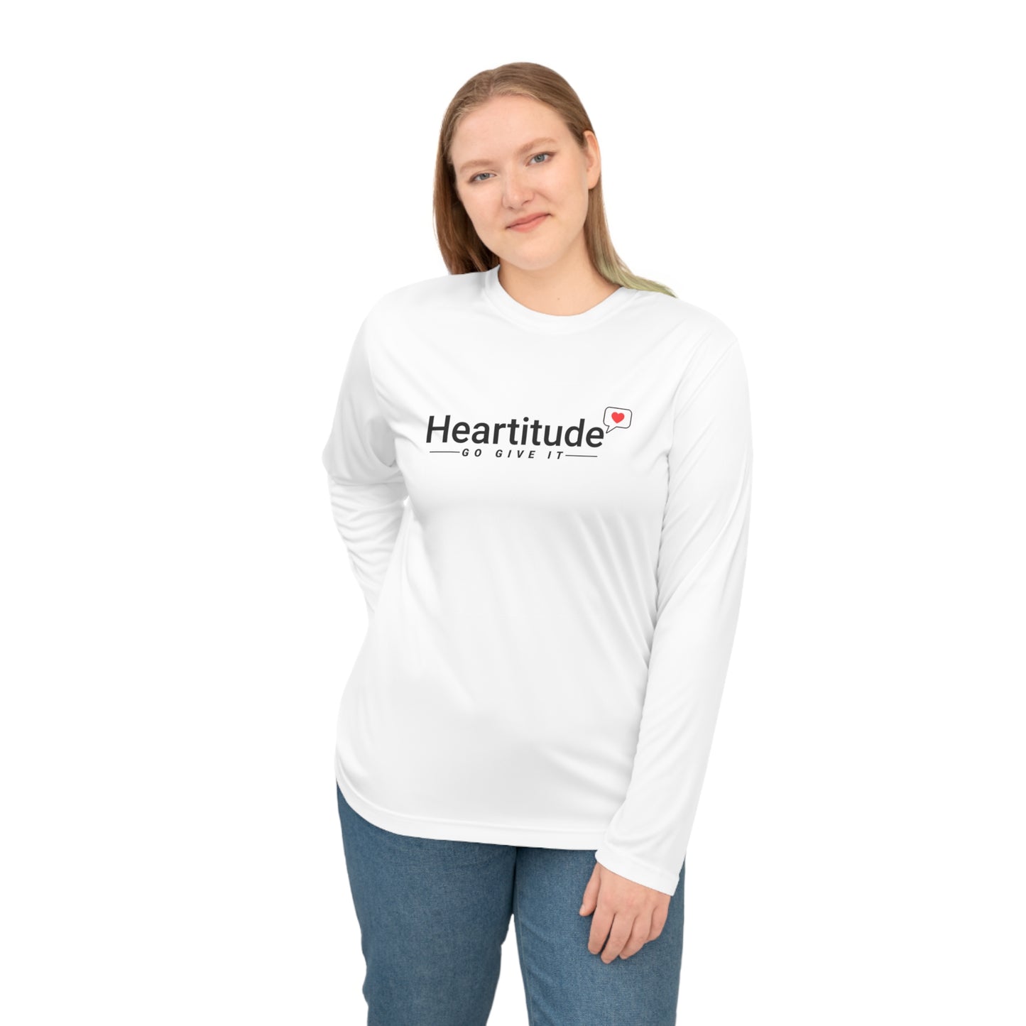 Heartitude Unisex Performance Long Sleeve Shirt (50% to charity)