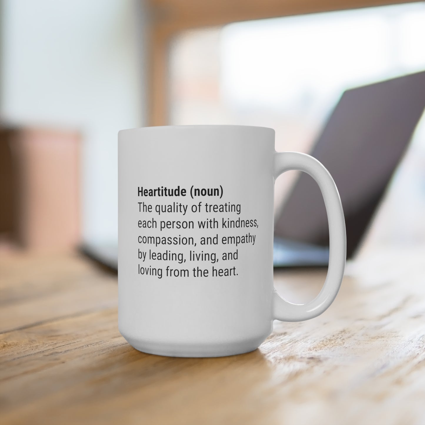 Heartitude Defined Mug (50% to charity)