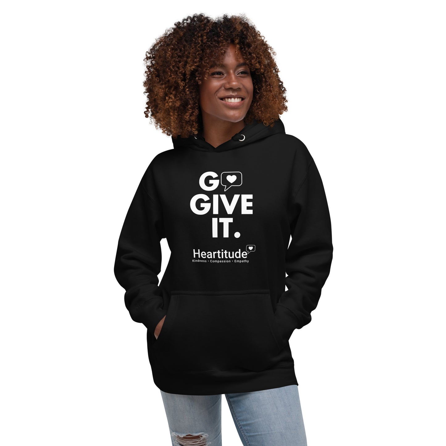 Go Give It Unisex Hoodie (50% to charity)