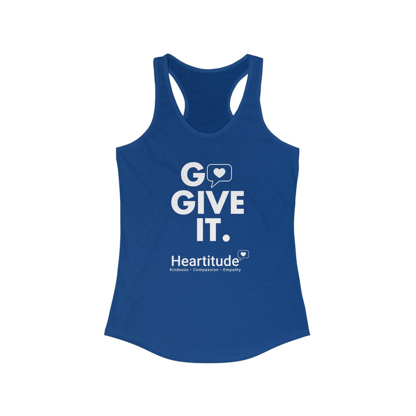 Go Give It Women's Racerback Tank