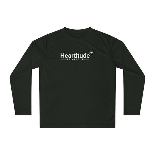 Heartitude Unisex Performance Long Sleeve Shirt (50% to charity)