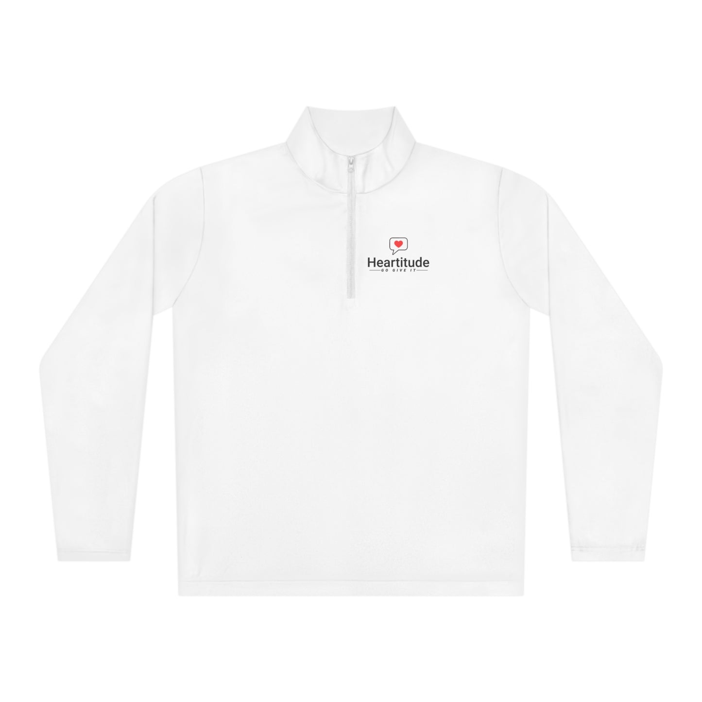 Heartitude Unisex Quarter-Zip Pullover (50% to charity)