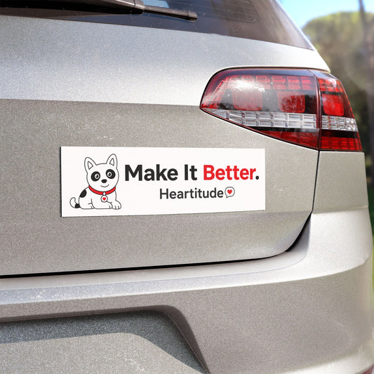 Ollie "Make It Better." Car Magnet (25% to charity)