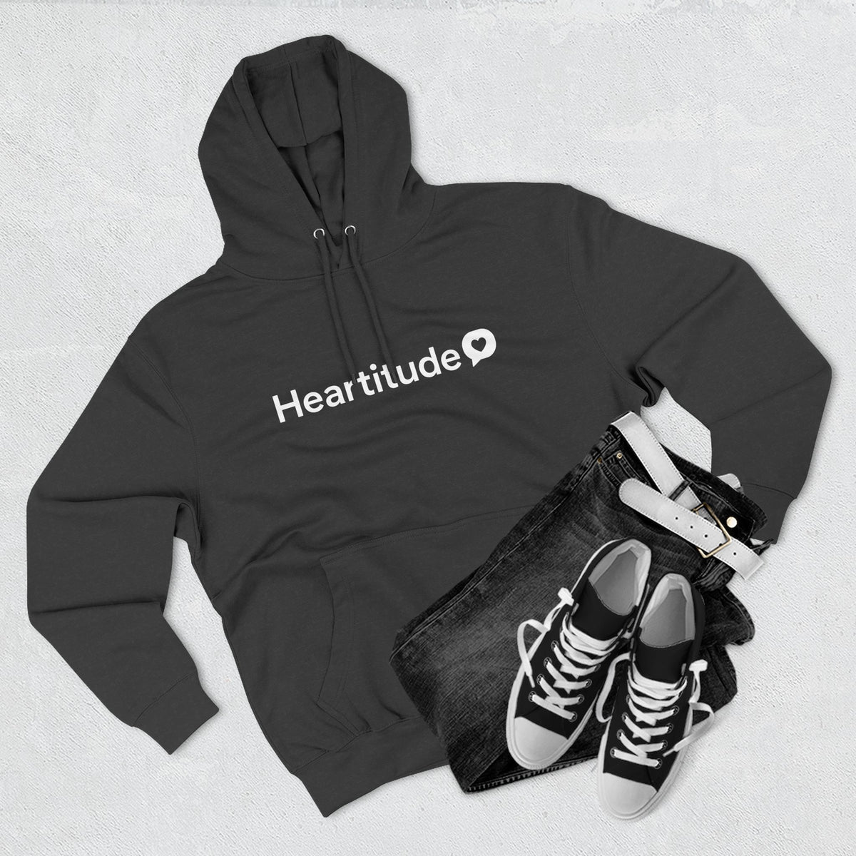 Heartitude Relaxed Unisex Hoodie (25% to charity)