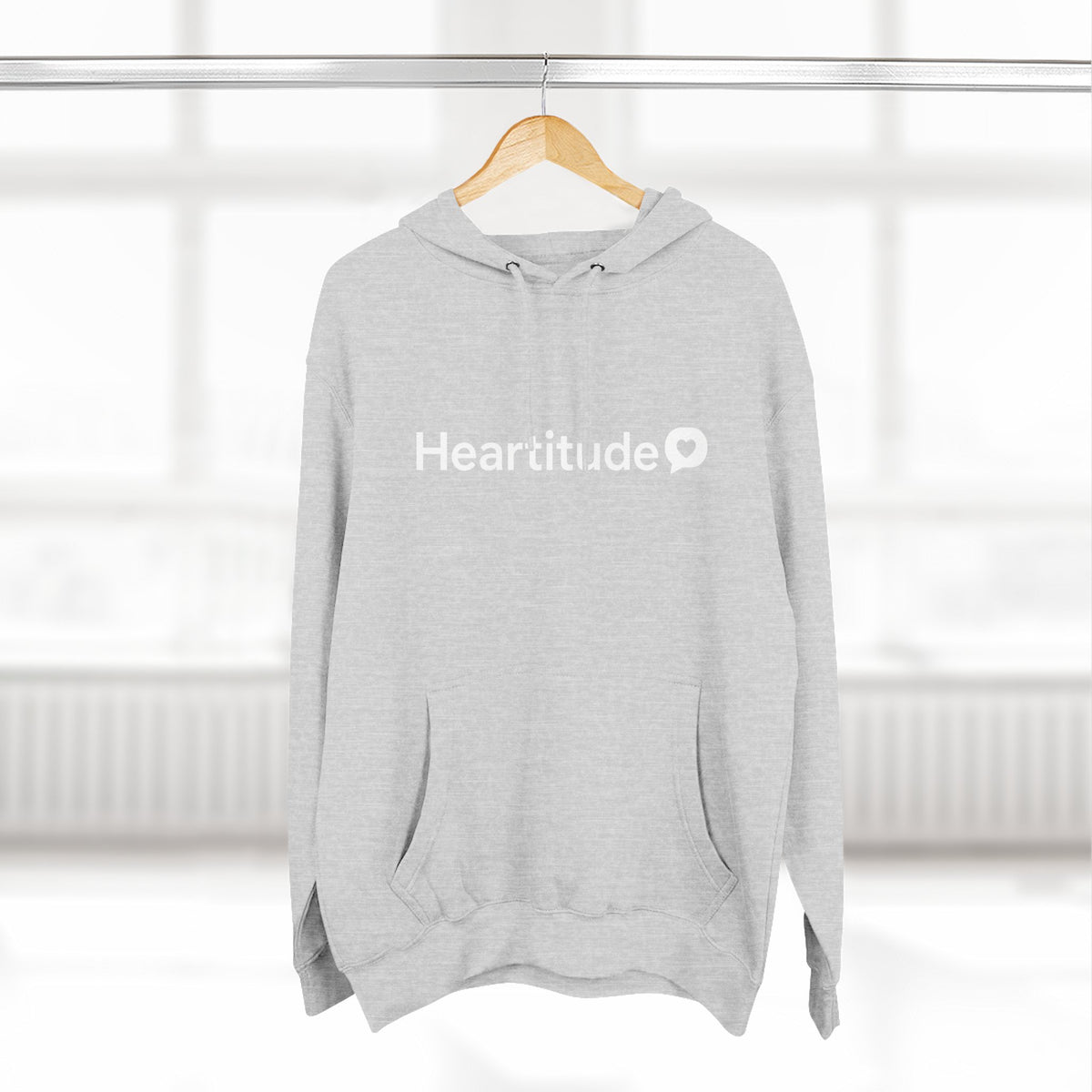 Heartitude Relaxed Unisex Hoodie (25% to charity)