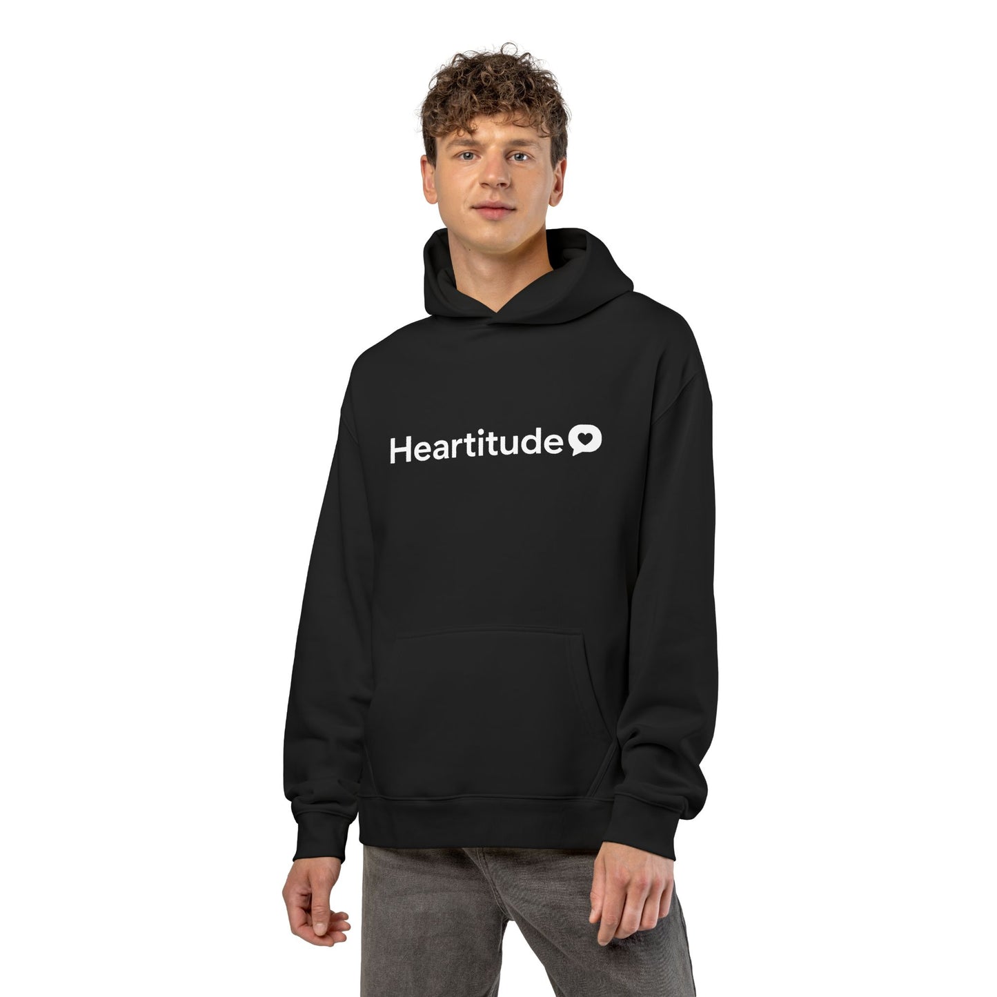 Heartitude Relaxed Unisex Hoodie (25% to charity)