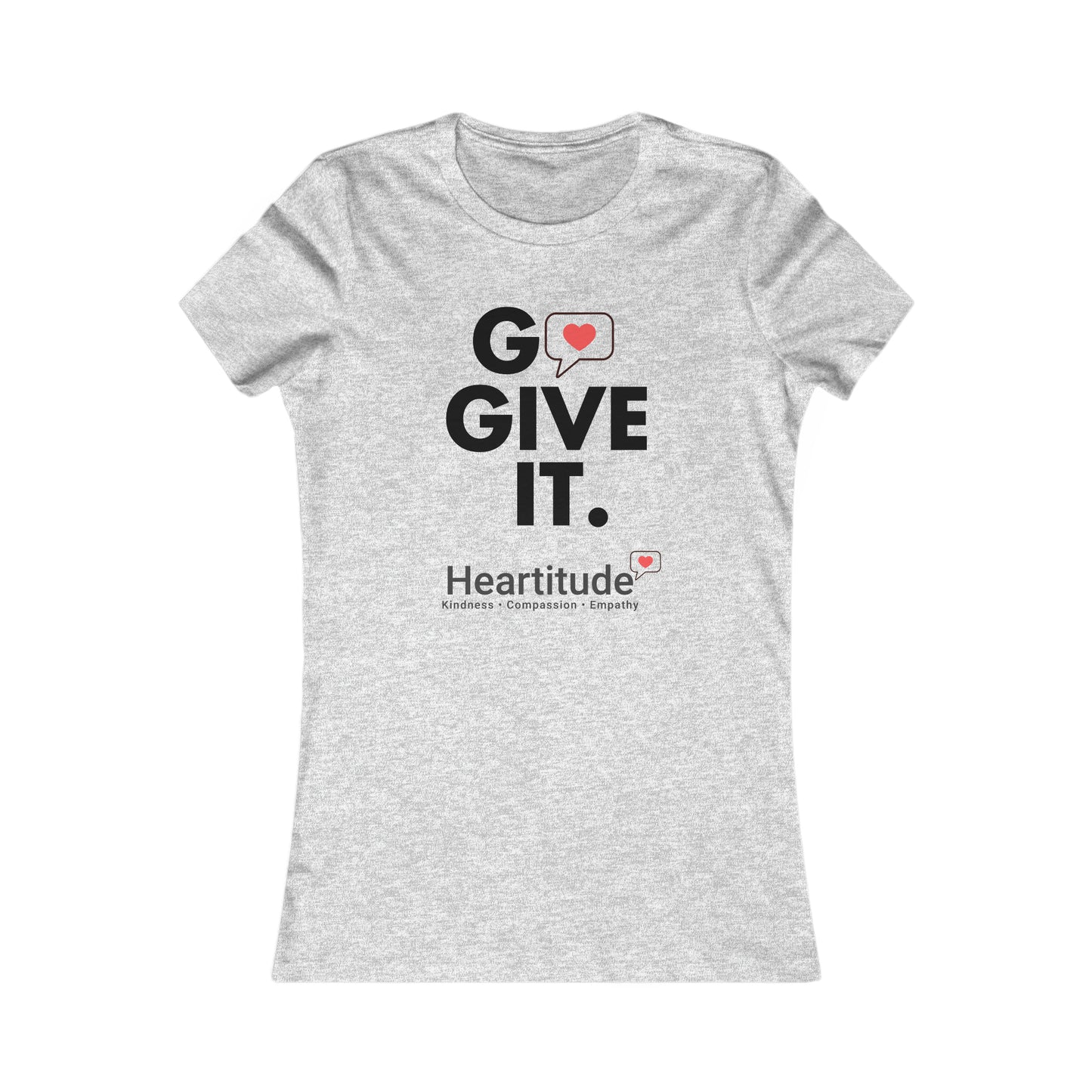 Go Give It Women's Short Sleeve Shirt (50% to charity)