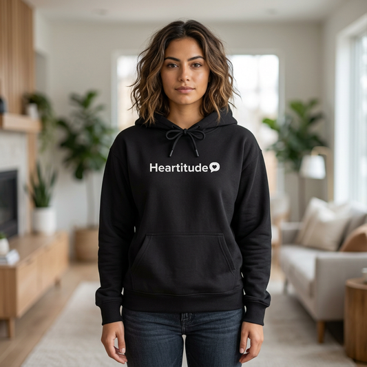 Heartitude Relaxed Unisex Hoodie (25% to charity)