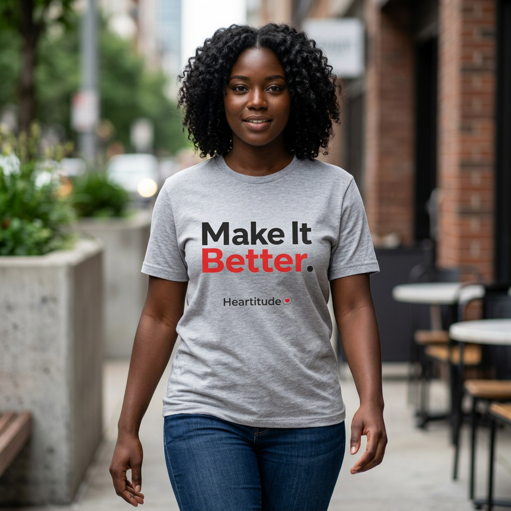 "Make It Better." Tee  (25% to charity)