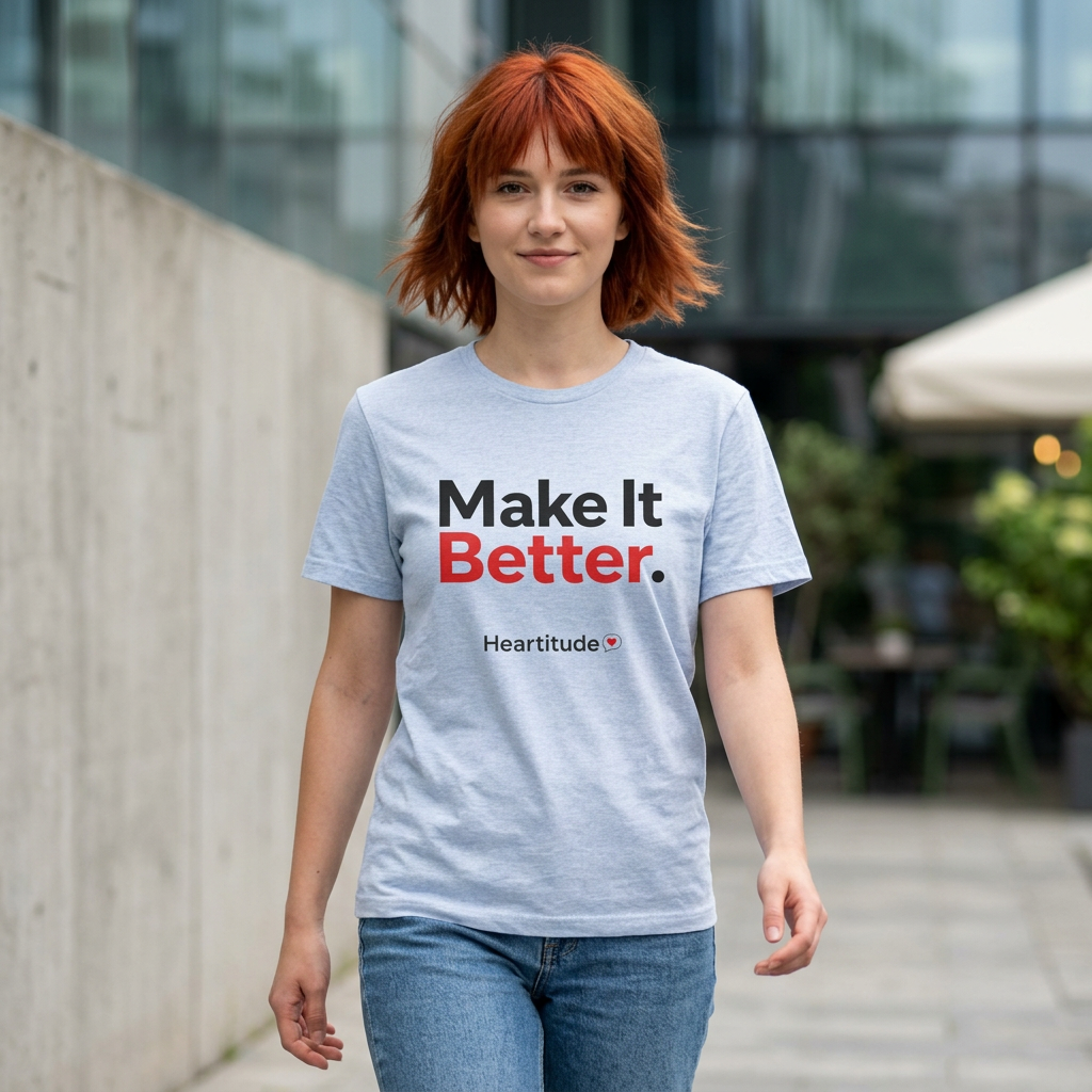 "Make It Better." Tee  (25% to charity)