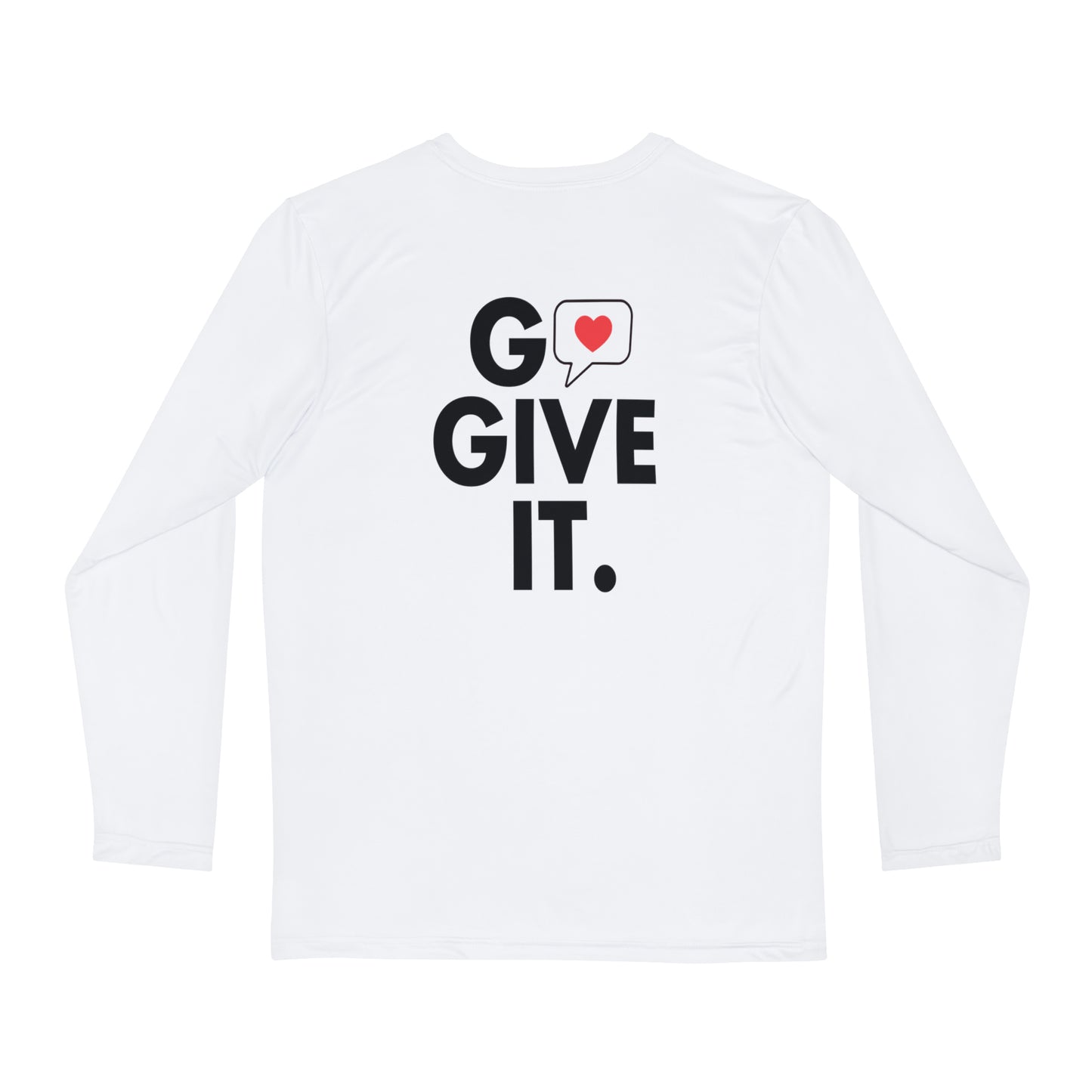 Go Give It Men's Long Sleeve Shirt (50% to charity)