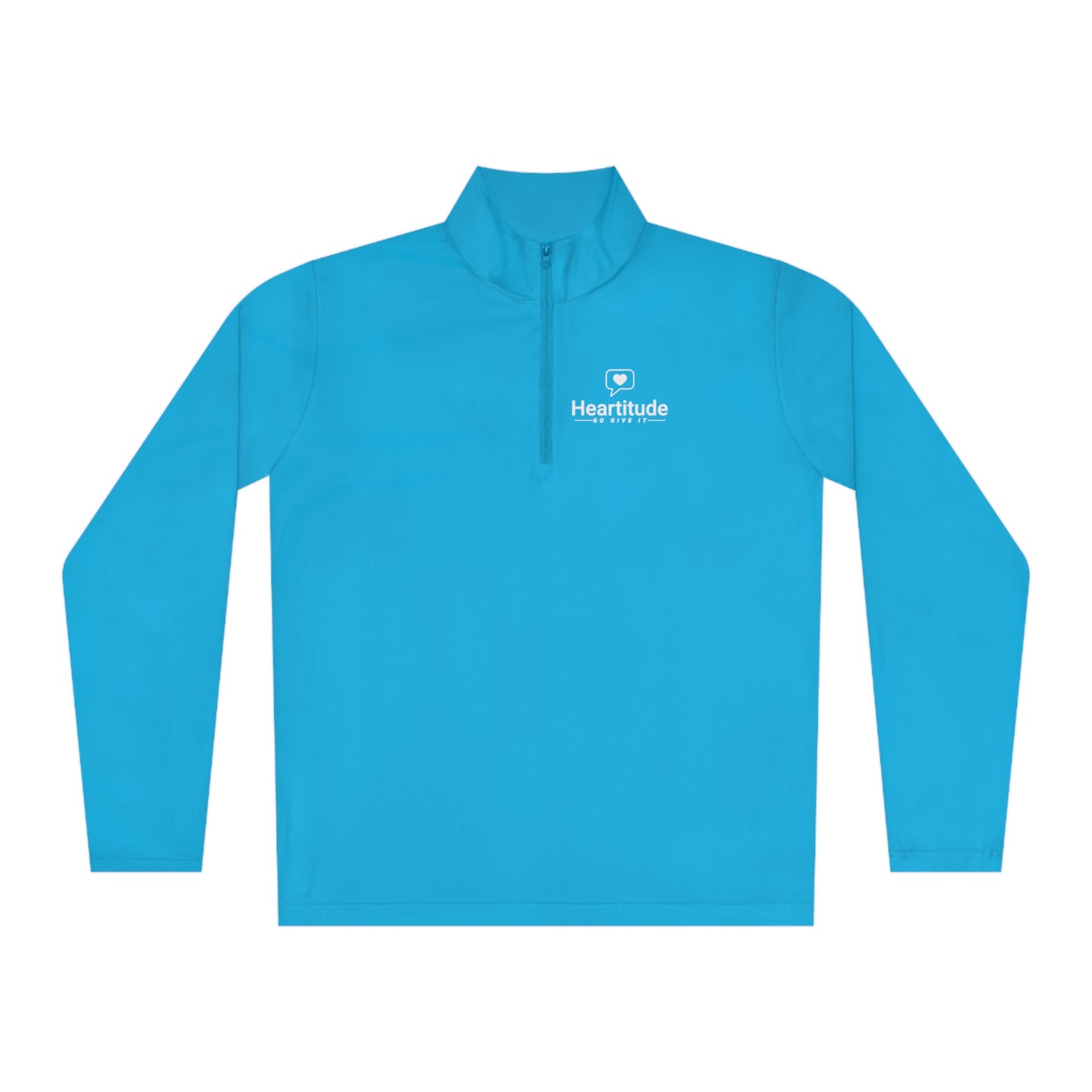 Heartitude Unisex Quarter-Zip Pullover (50% to charity)