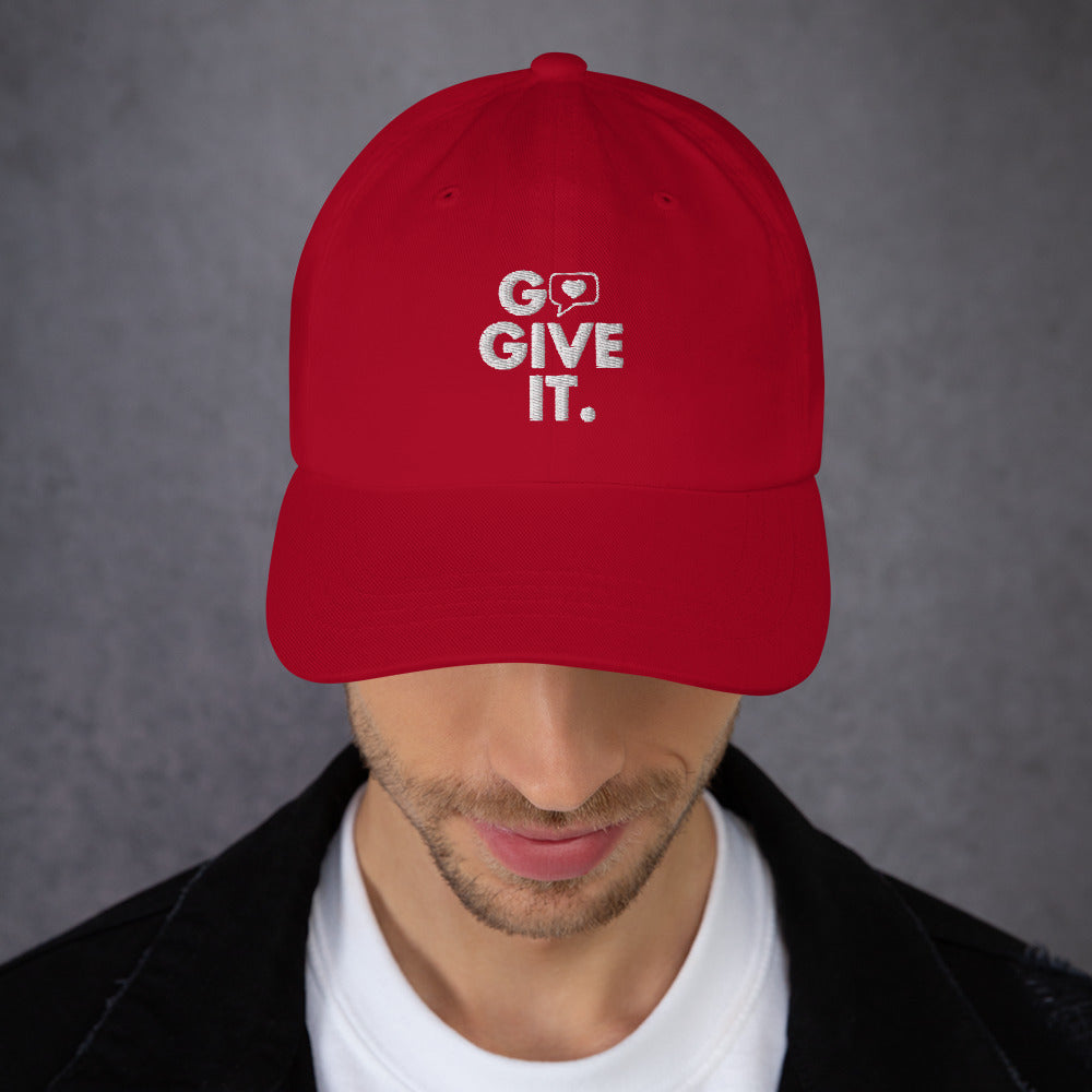 Go Give It Baseball Hat (50% to charity)