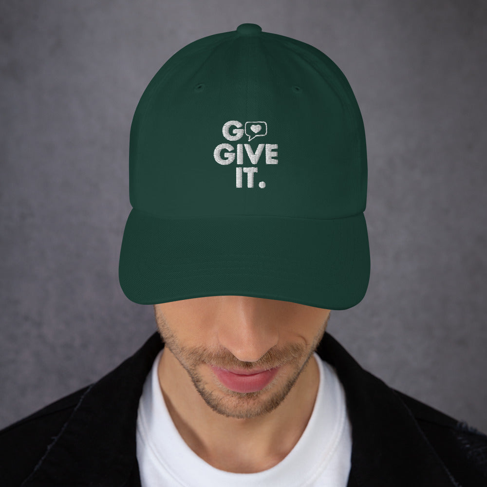 Go Give It Baseball Hat (50% to charity)