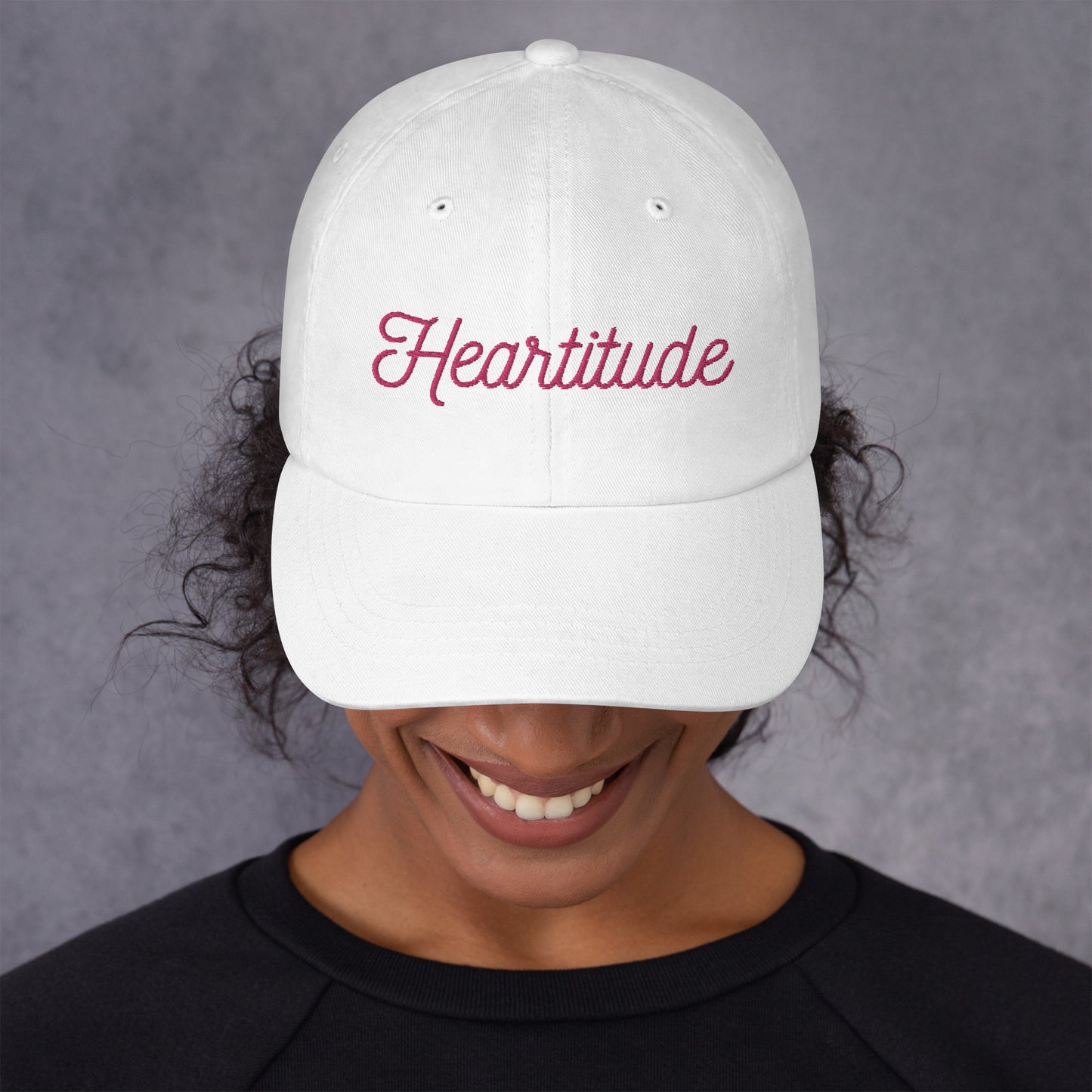 Woman with Heartitude Hat (50% to charity)