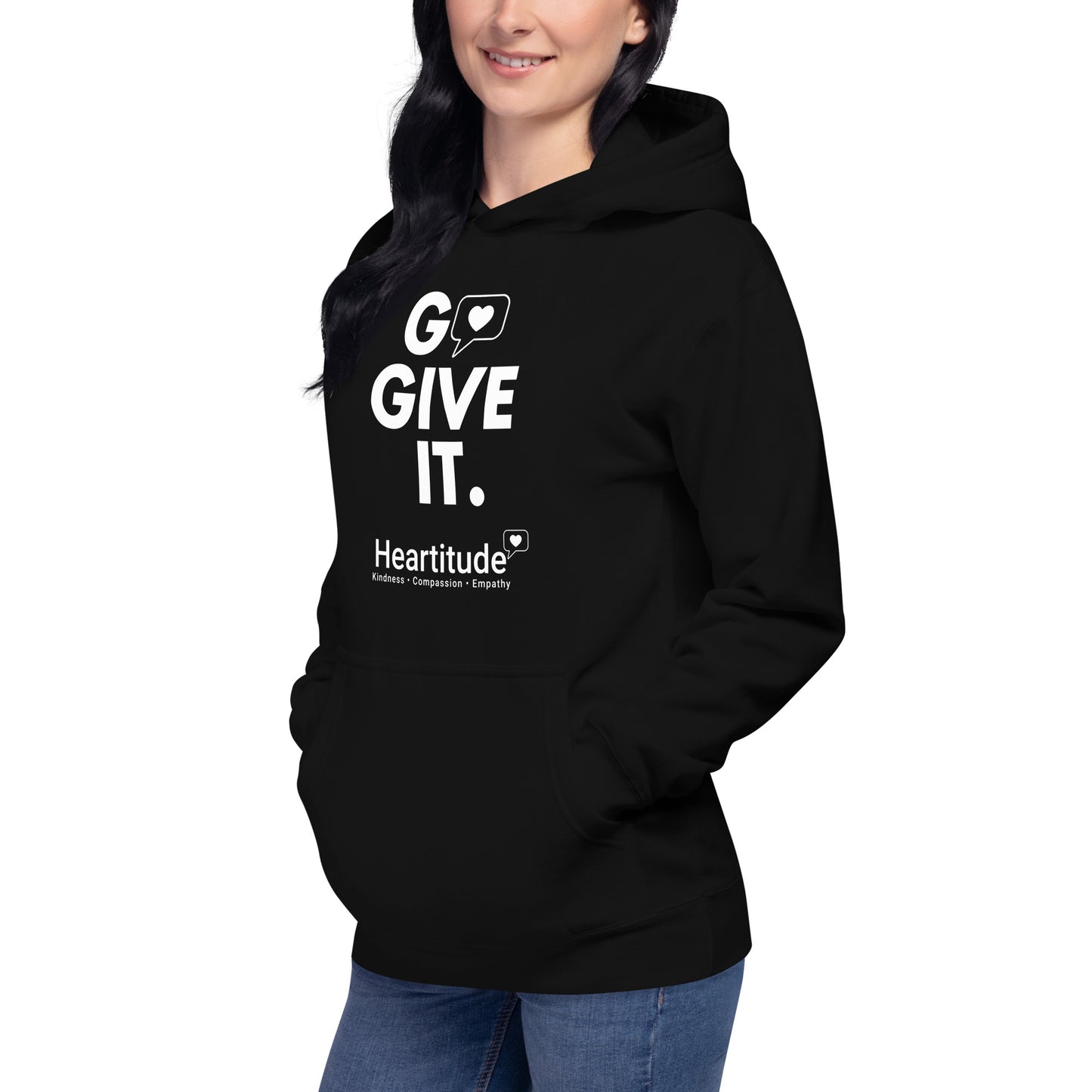 Go Give It Unisex Hoodie (50% to charity)