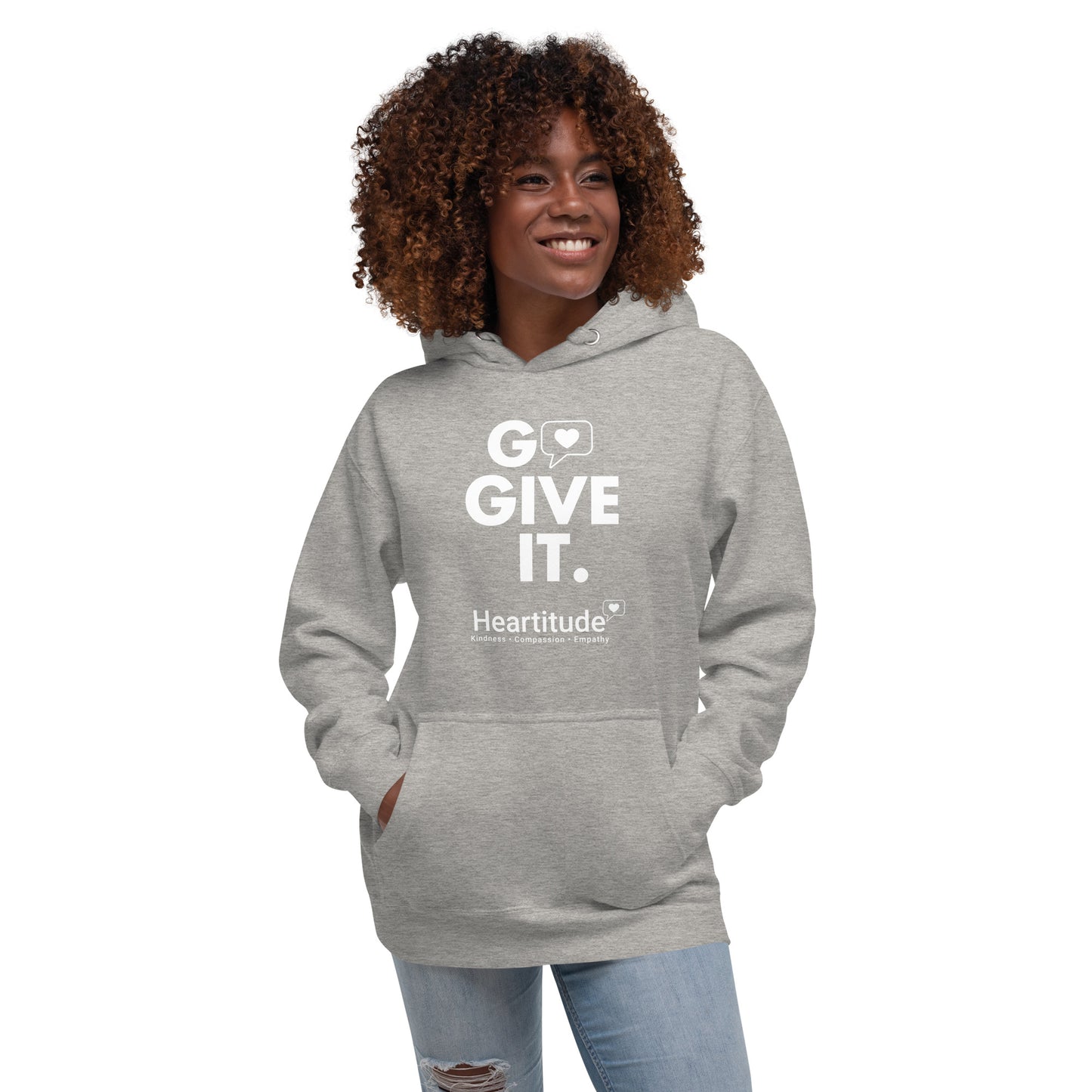 Go Give It Unisex Hoodie (50% to charity)