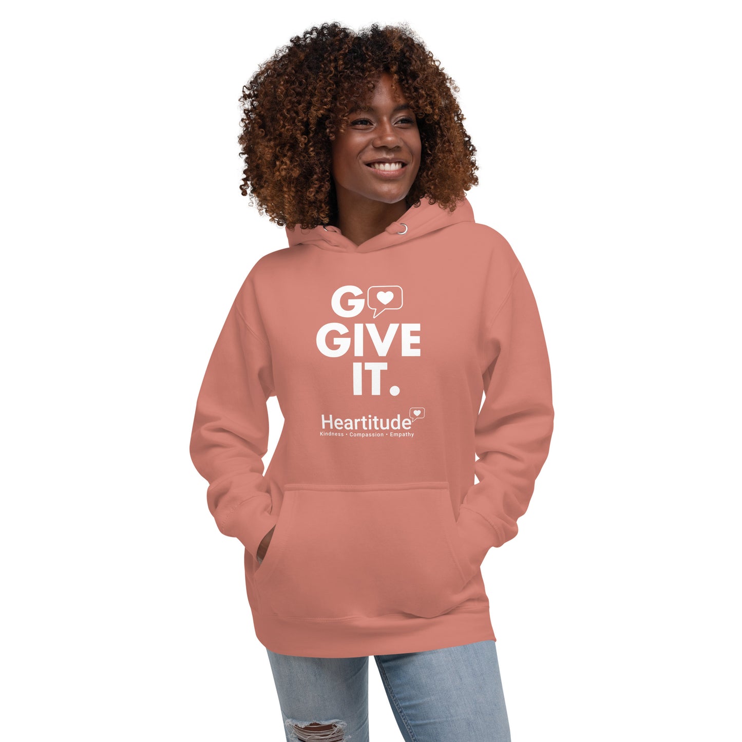 Go Give It Unisex Hoodie (50% to charity)