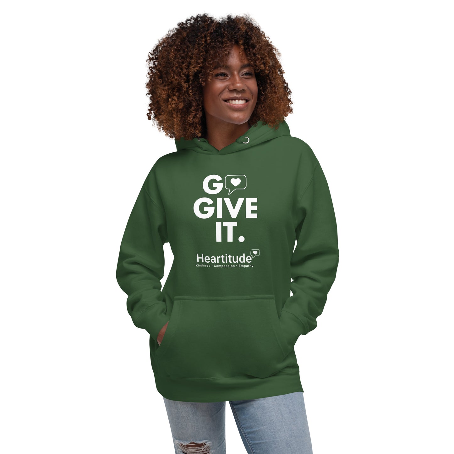 Go Give It Unisex Hoodie (50% to charity)