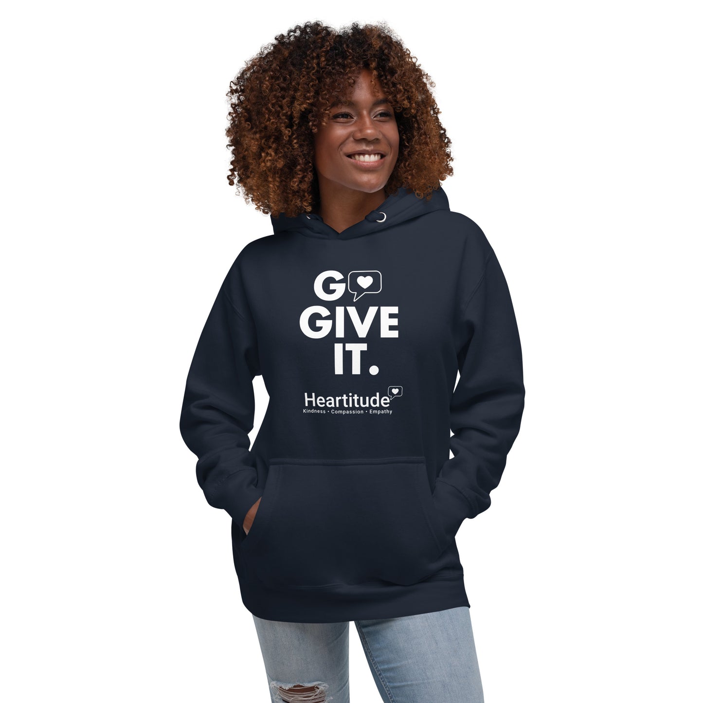 Go Give It Unisex Hoodie (50% to charity)